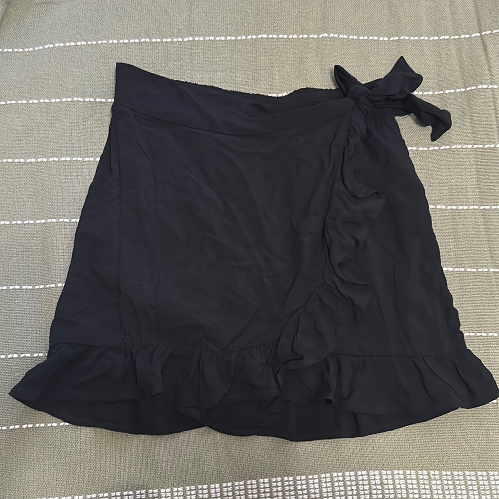 Wild fable Black Wrap Skirt